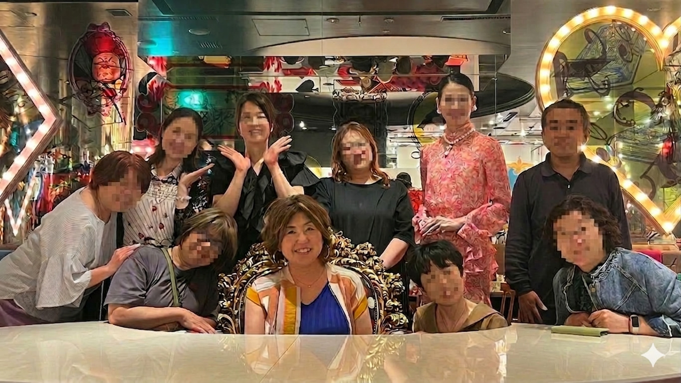 過去のランチ会の様子